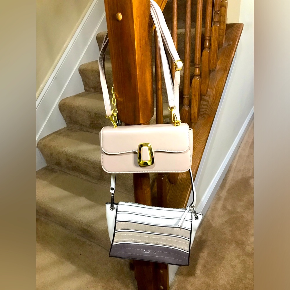 Calvin Klein cross body with free vegan cross body purse